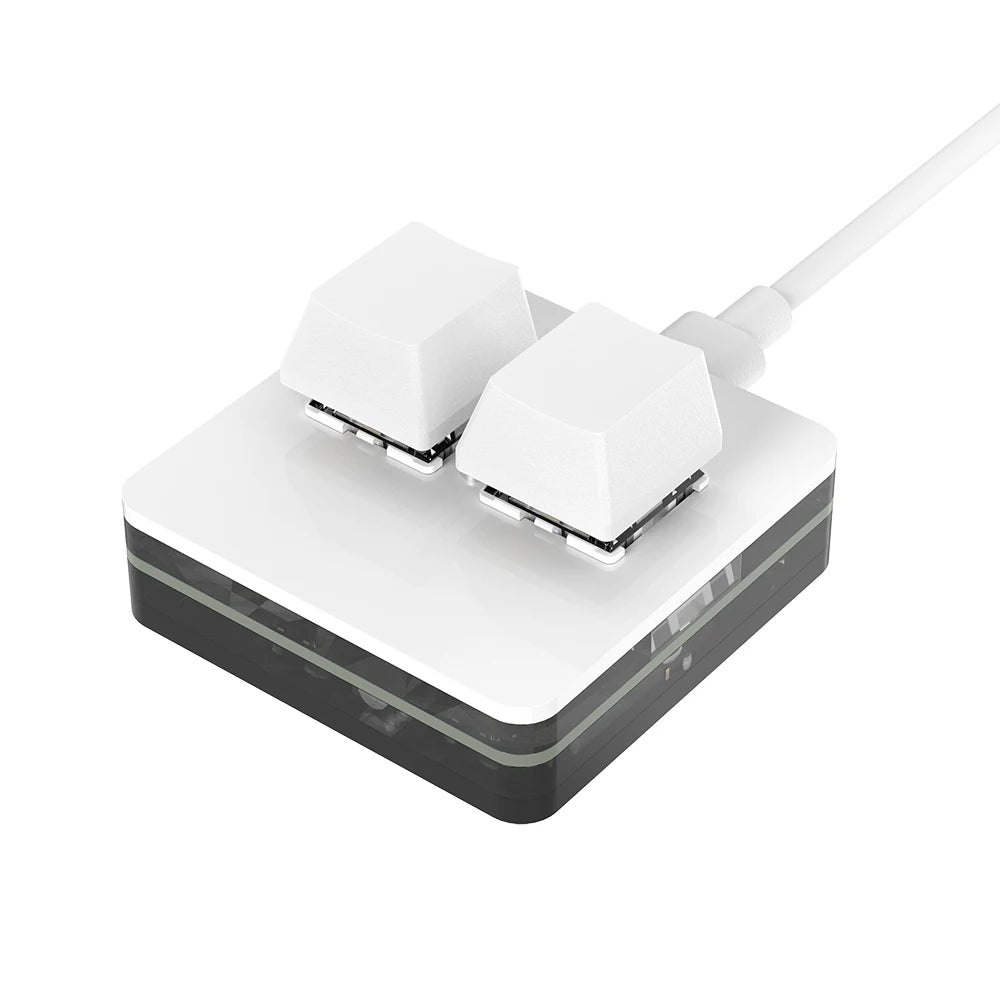 RGB Macropad Keyboard – 3-Key Programmable Gaming Keypad