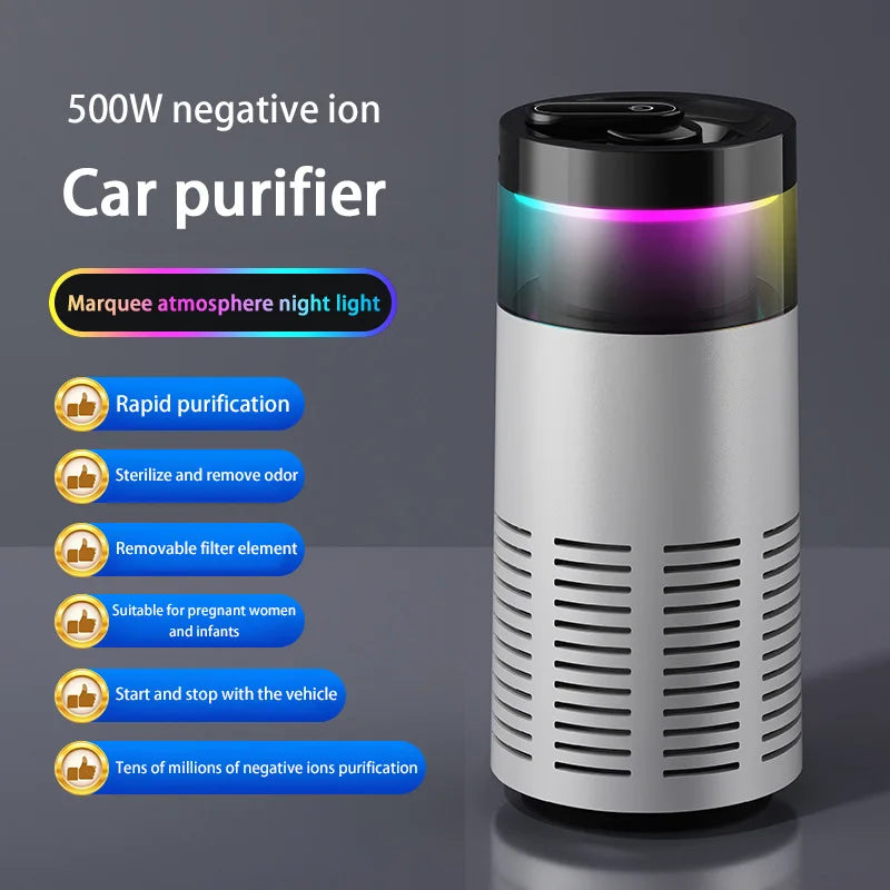 USB Car Air Purifier