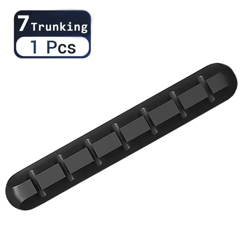 Silicone Cable Clips – Self-Adhesive Cord Organizer Pack