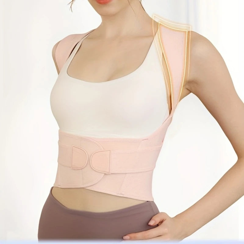 Adjustable Back Brace – Posture Corrector with Full Support