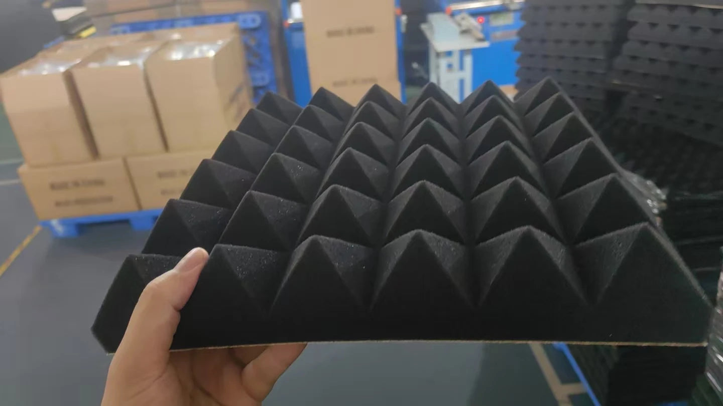 Soundproof Foam Panels – Eggcrate Acoustic Wall Stickers