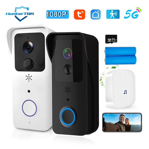 Tuya WiFi Video Doorbell – 1080P Smart Outdoor Camera