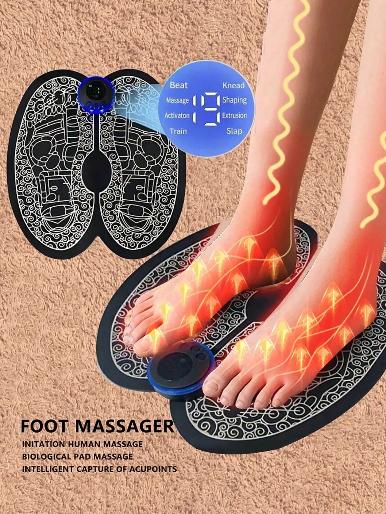 Rechargeable Electric Foot Massager