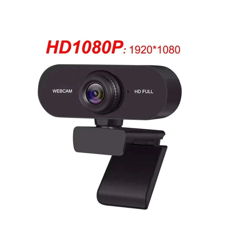 HD Webcam – 2K USB Camera with Mic & Privacy Cover