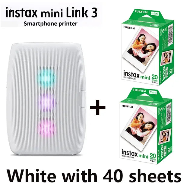 Fujifilm Instax Printer – Mini Link 2/3 with Film Options