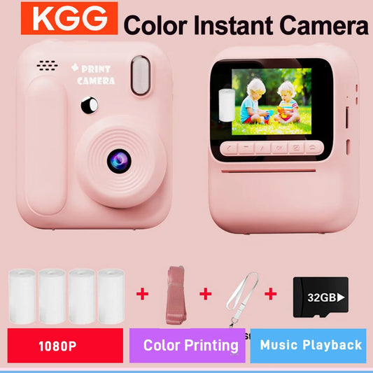 Kids Instant Print Camera