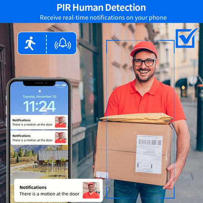 Tuya WiFi Video Doorbell – 1080P Smart Outdoor Camera