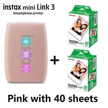 Fujifilm Instax Printer – Mini Link 2/3 with Film Options