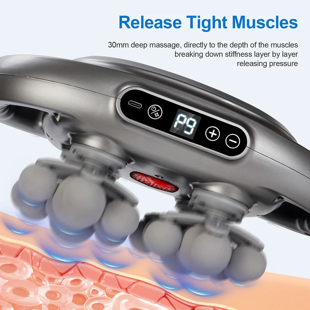 22-Head Massage Gun – Deep Tissue Percussion Therapy Device