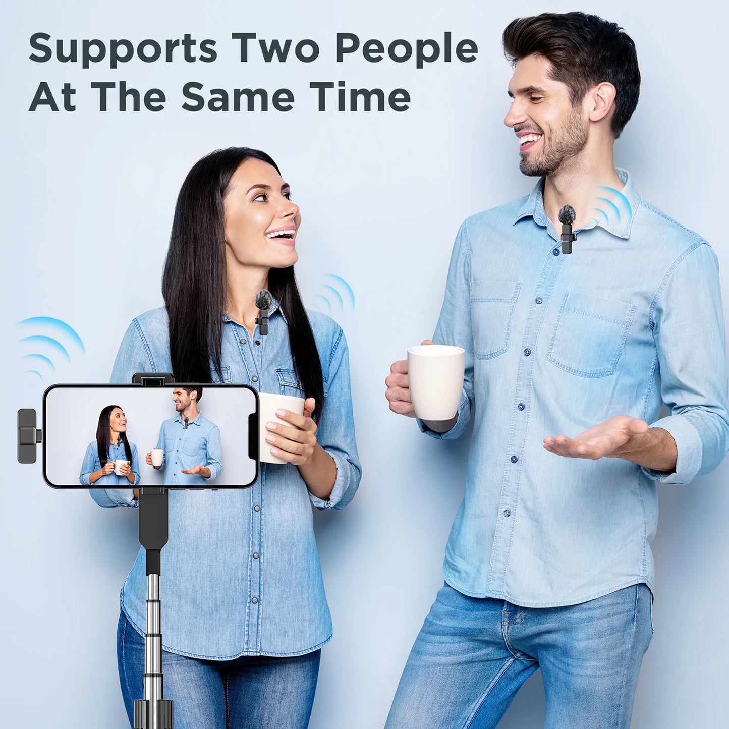 K10 Wireless Lavalier Microphone