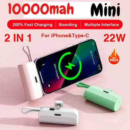 Mini Power Bank 10000mAh
