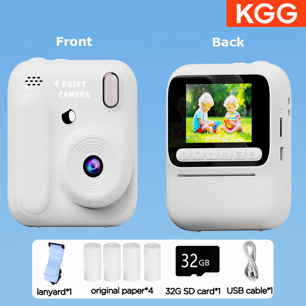 Kids Instant Print Camera