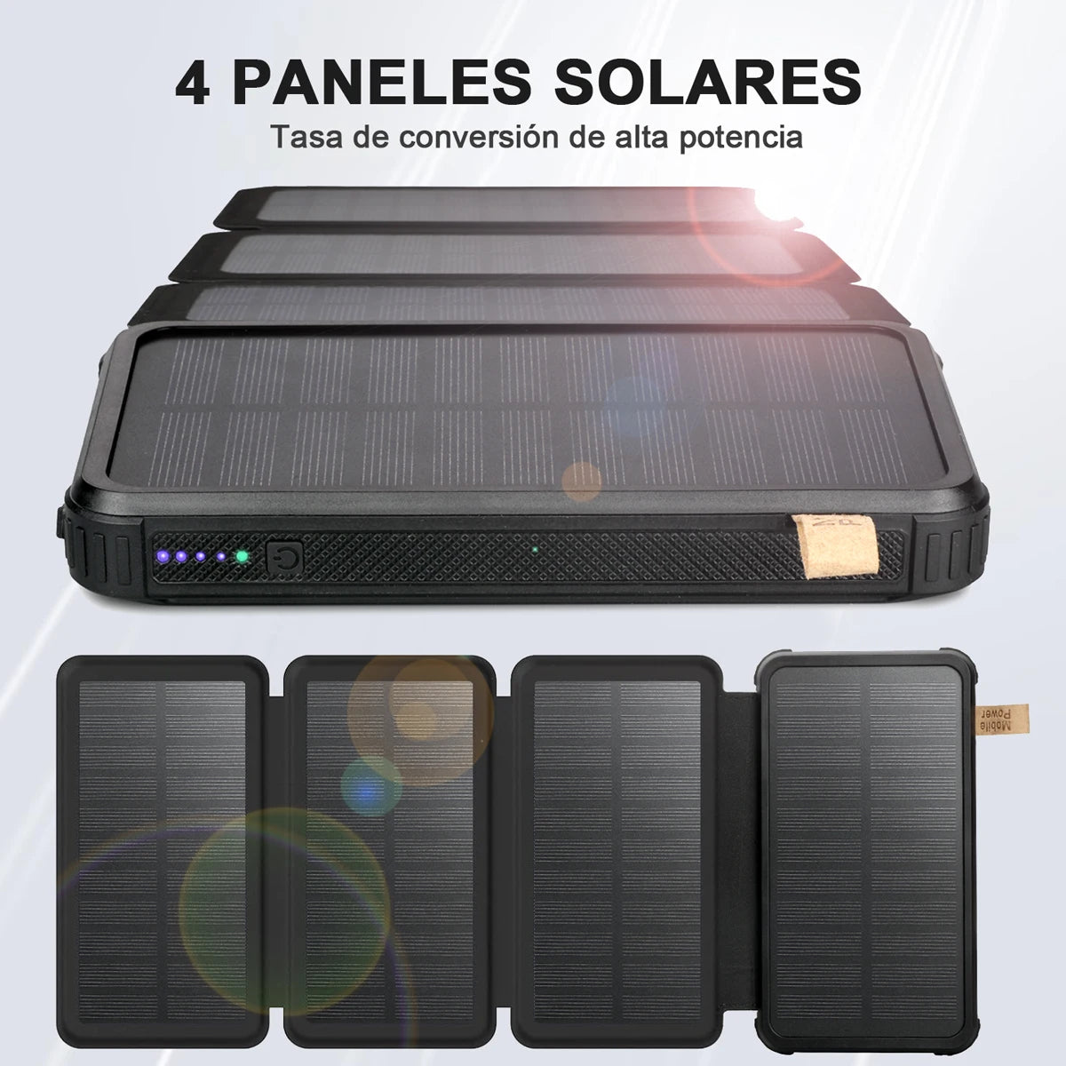 20000mAh Solar Power Bank
