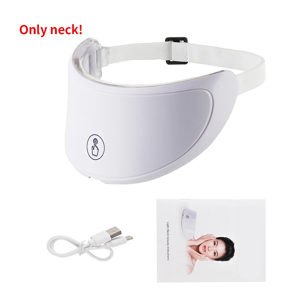7-Color LED Face & Neck Mask – Skin Tightening Beauty Device