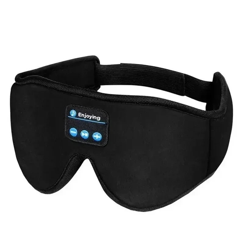 Bluetooth Sleep Mask – 3D Eye Cover with HD Music Speakers