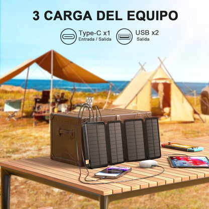 20000mAh Solar Power Bank