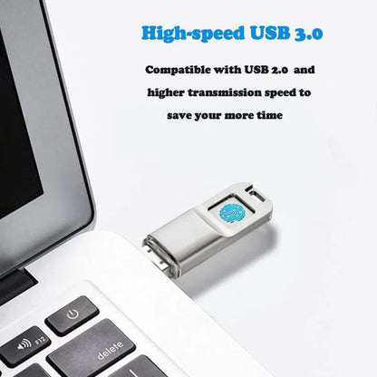 Fingerprint USB Flash Drive – 32GB Secure Privacy Stick
