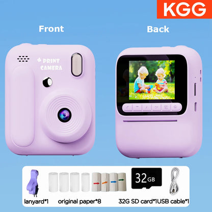 Kids Instant Print Camera