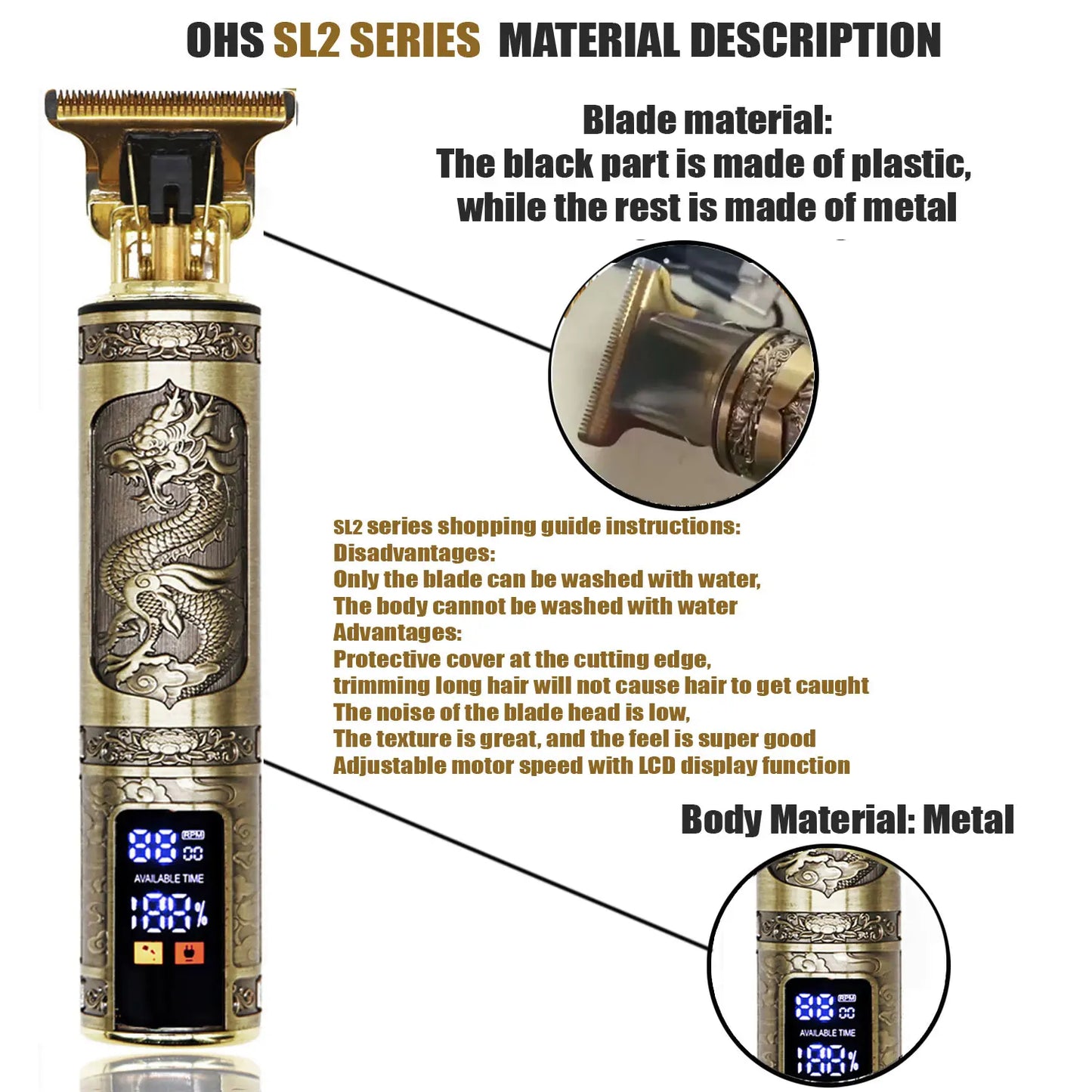 T9 Hair Clipper & Trimmer