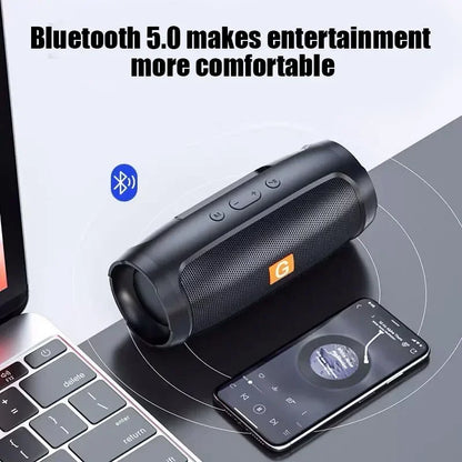Portable Subwoofer Speaker – Waterproof Bluetooth with FM