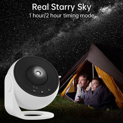 Rotating Galaxy Projector – Starry Sky Night Light Lamp
