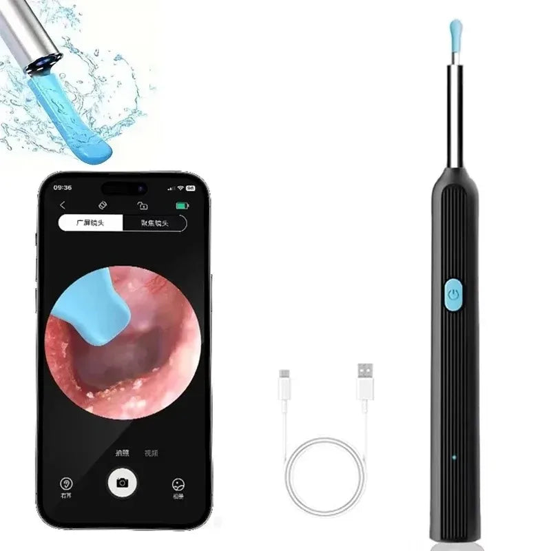 Ear Cleaner with Camera – 8MP Wireless Rechargeable Kit