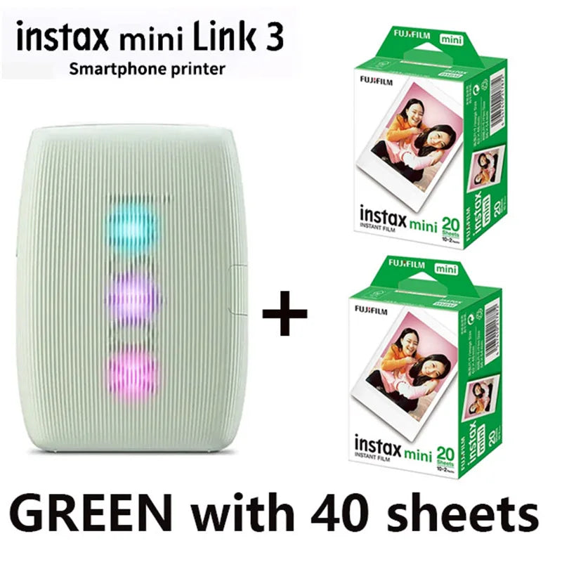 Fujifilm Instax Printer – Mini Link 2/3 with Film Options