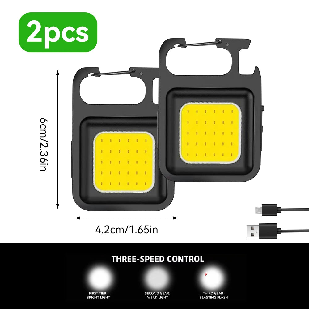 COB Keychain Work Light