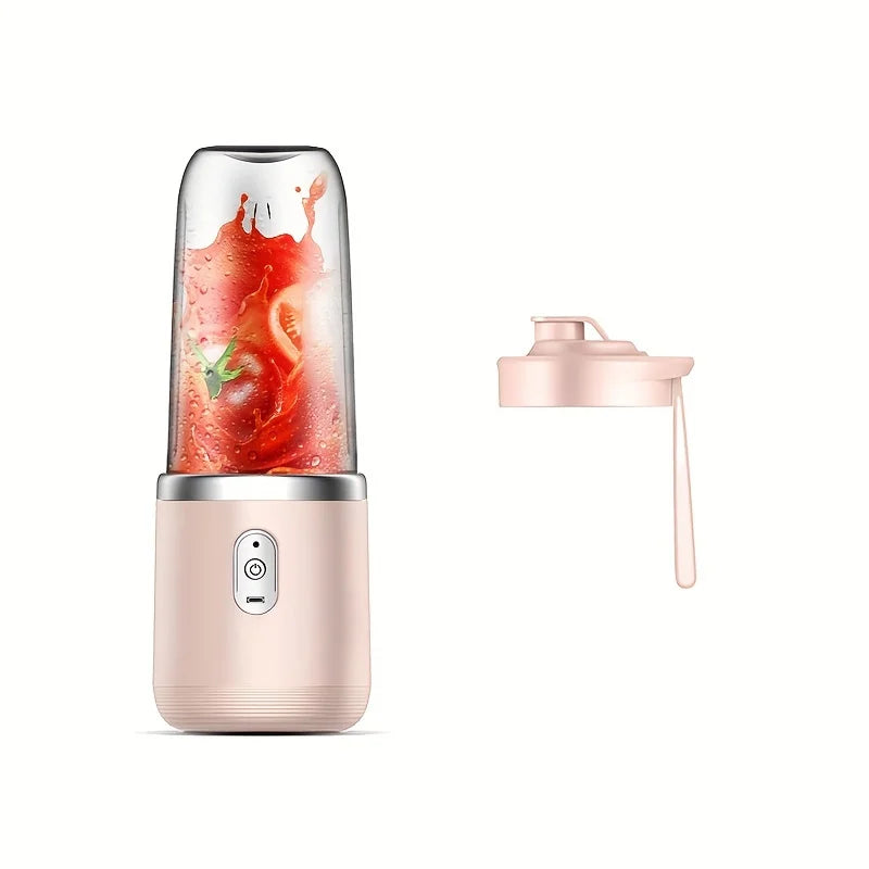 Mini Blender Cup – 6-Blade USB Smoothie & Juice Maker