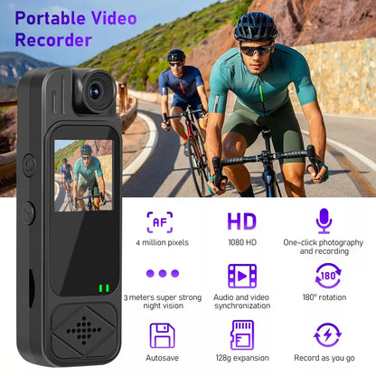 HD 1080P Mini Body Camera