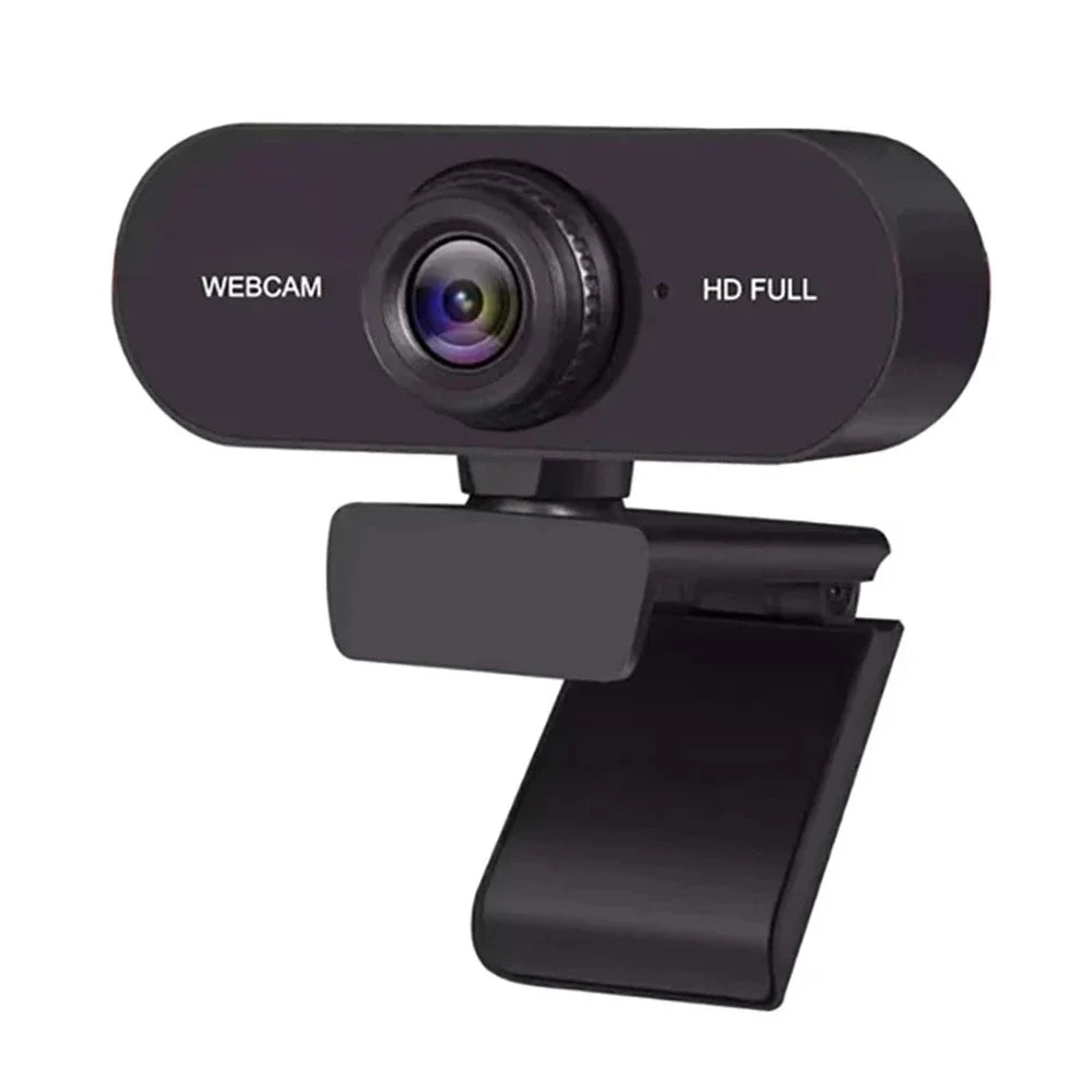 HD Webcam – 2K USB Camera with Mic & Privacy Cover