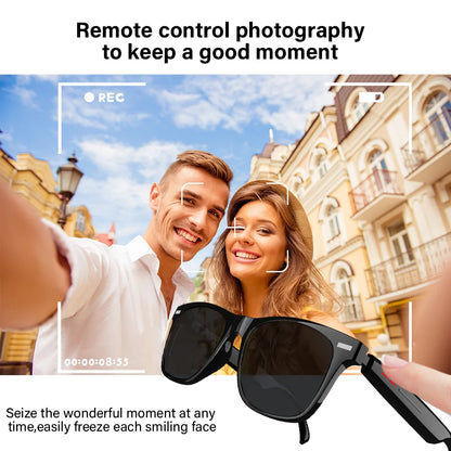 Smart Bluetooth Glasses – Music & Call Sunglasses