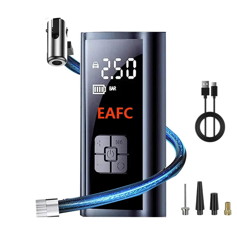 Wireless Car Air Pump with LED