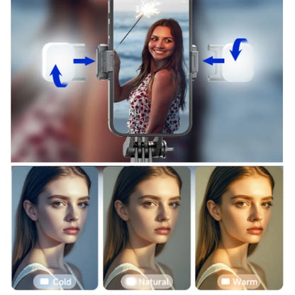 Selfie Stick Tripod with Light