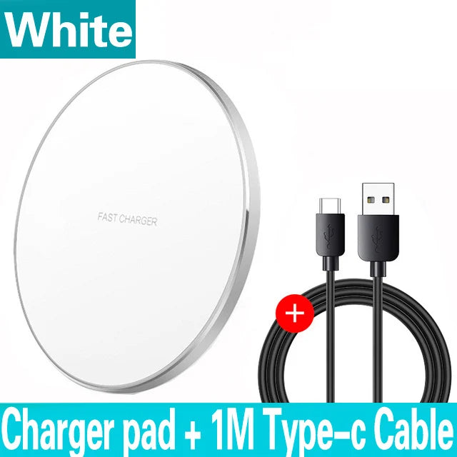100W Wireless Charger Pad – Fast Charge for iPhone & Android