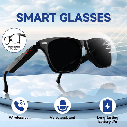 Smart Bluetooth Glasses – Music & Call Sunglasses