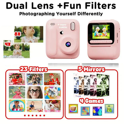 Kids Instant Print Camera