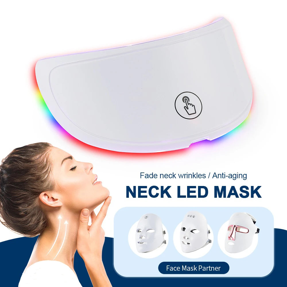 7-Color LED Face & Neck Mask – Skin Tightening Beauty Device