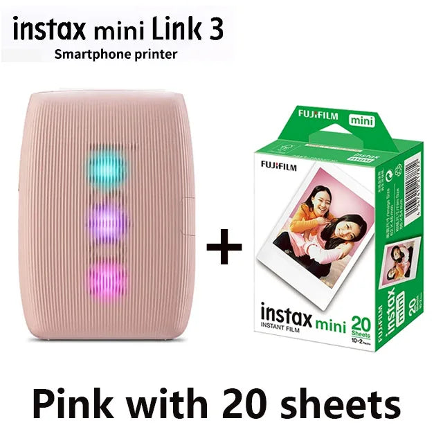 Fujifilm Instax Printer – Mini Link 2/3 with Film Options
