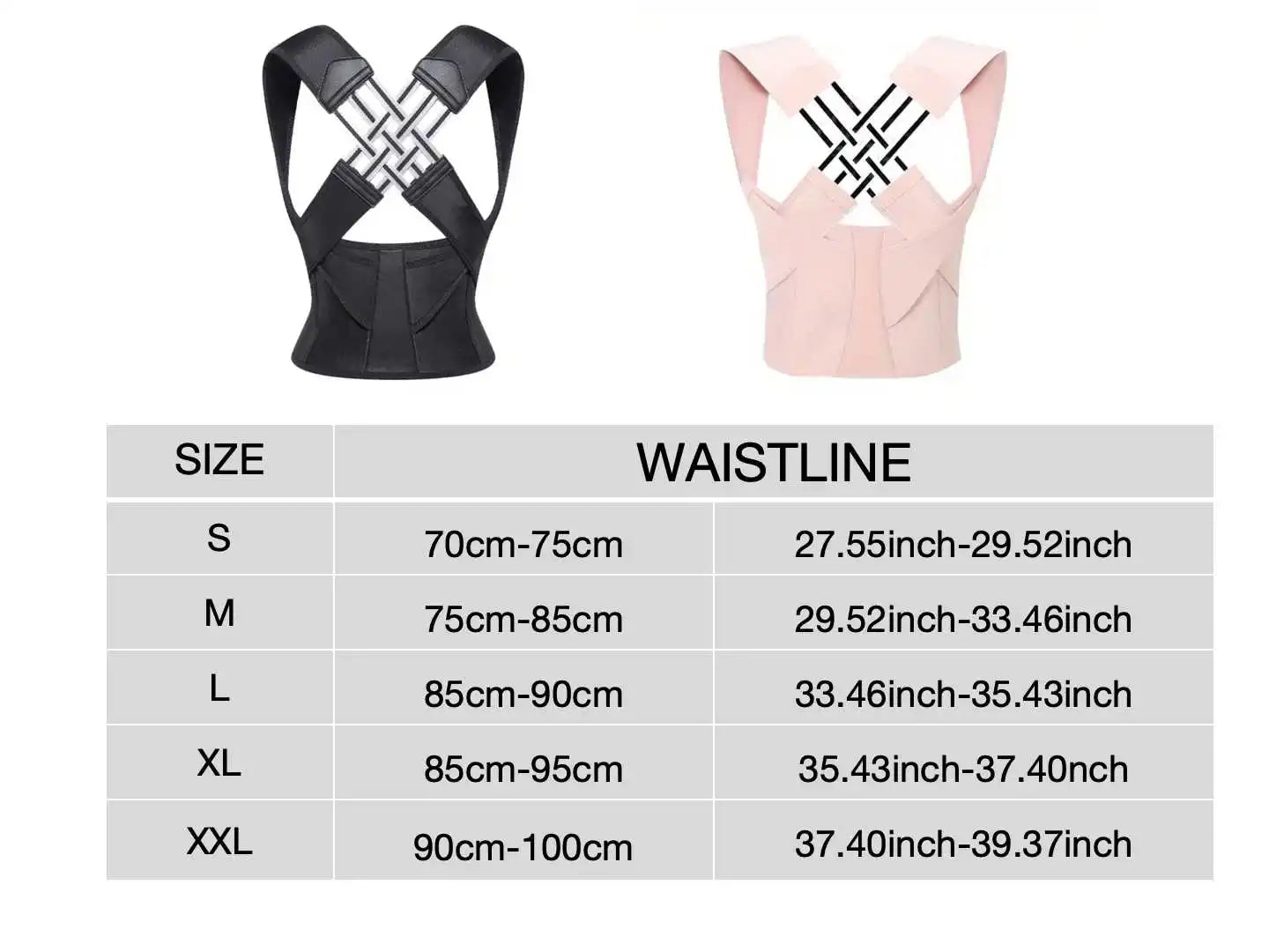 Adjustable Back Brace – Posture Corrector with Full Support