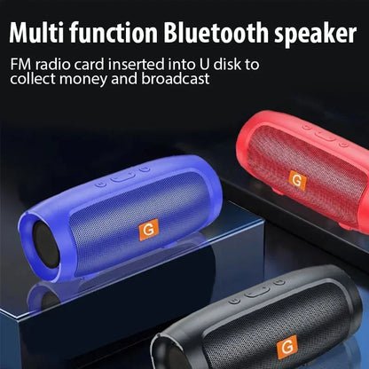 Portable Subwoofer Speaker – Waterproof Bluetooth with FM