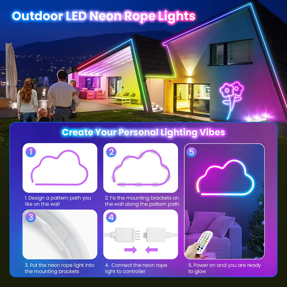 RGB Neon LED Strip Light
