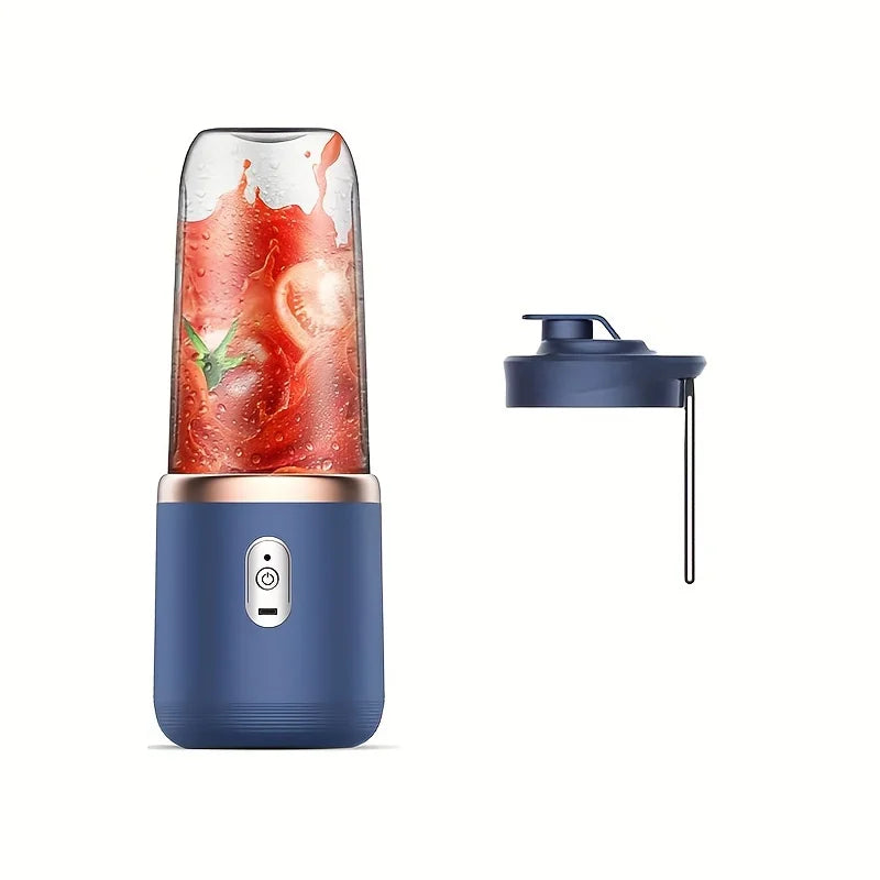 Mini Blender Cup – 6-Blade USB Smoothie & Juice Maker