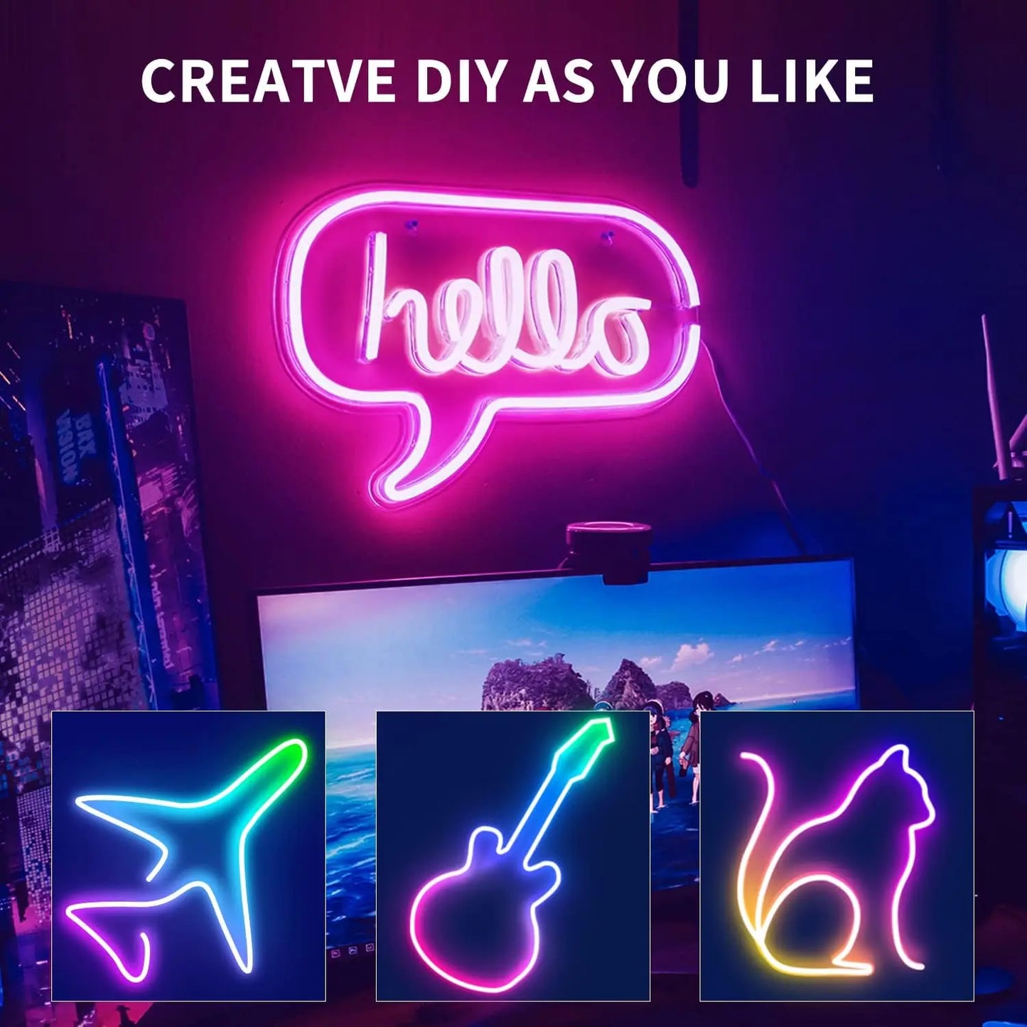 RGB Neon LED Strip Light