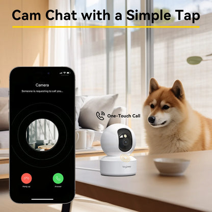 BoyKeep 2K Smart Camera – 360° WiFi Baby & Home Monitor