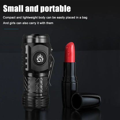 Strong Power Rechargeable LED Flashlight