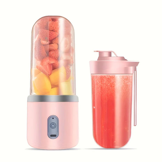 Mini Blender Cup – 6-Blade USB Smoothie & Juice Maker