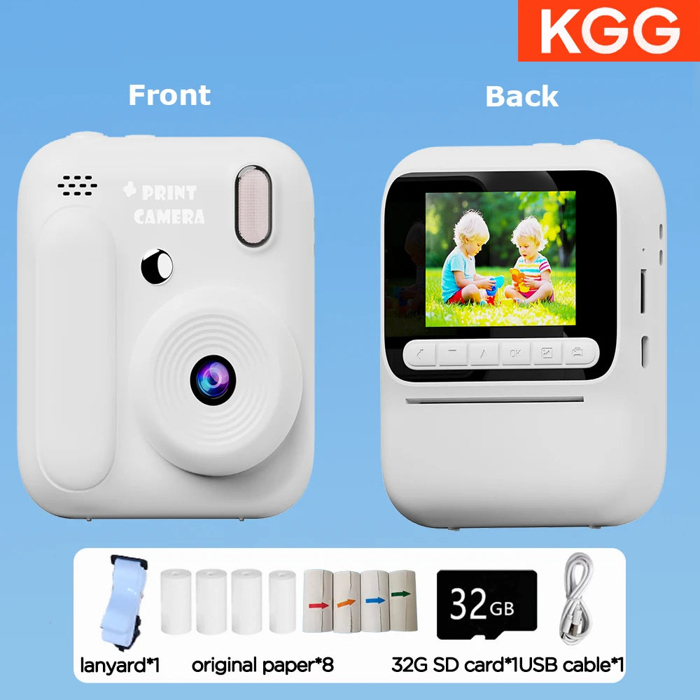 Kids Instant Print Camera