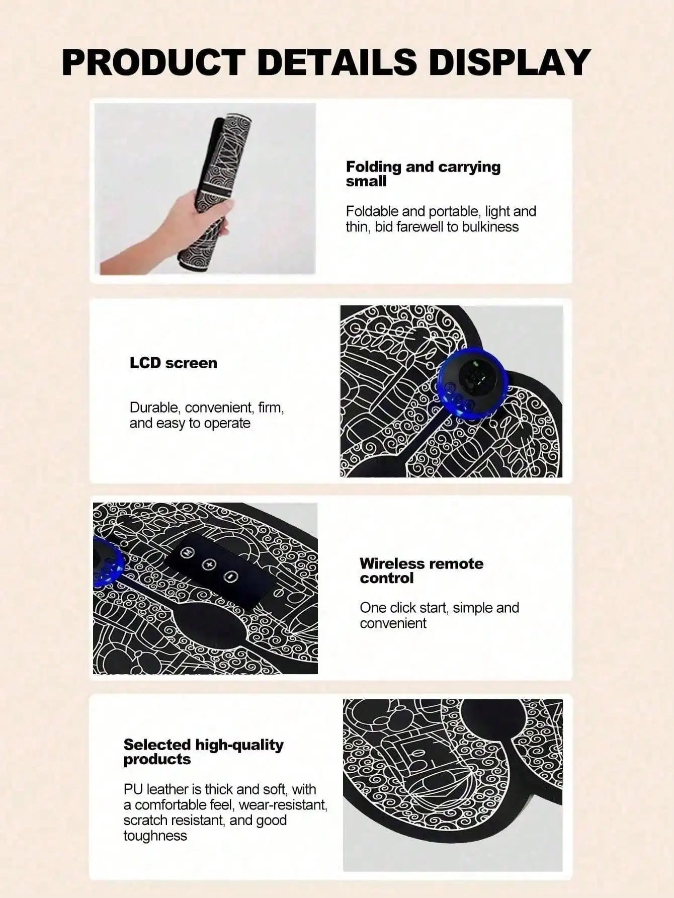 Rechargeable Electric Foot Massager