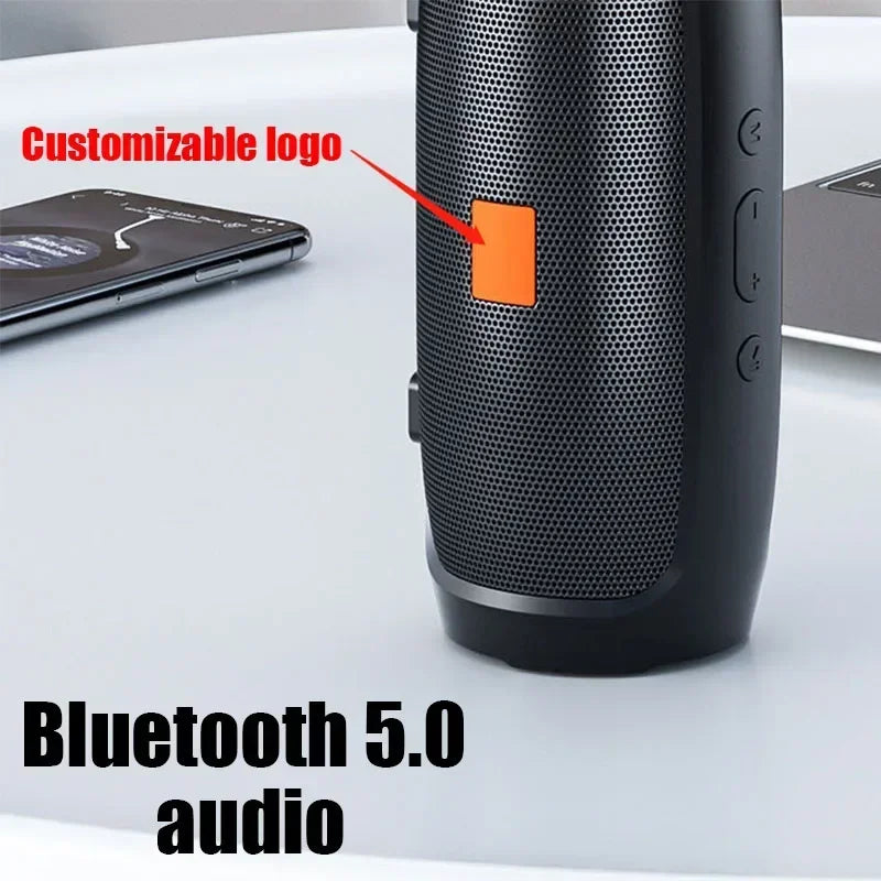 Portable Subwoofer Speaker – Waterproof Bluetooth with FM